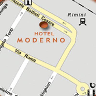 莫德尔诺酒店 里米尼 外观 照片